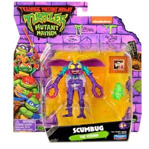 Teenage Mutant Ninja Turtles Mutant Mayhem 4Inch SCUMBUG Action Figure
